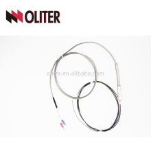 Oliter fiber glass film complete details about with fixed flange platinum resistance insulated thermocouple k type probe